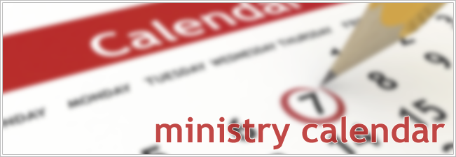 » Ministry Calendar
